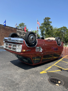 American-Legion-Upside-Down-Car
