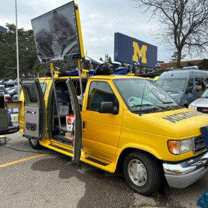 Michigan-tailgate-van